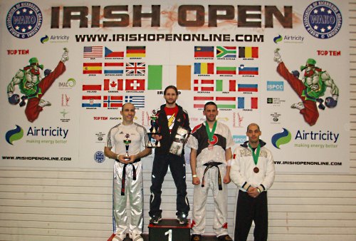 Foto: Gold für Simon Völkl bei den Irish Open